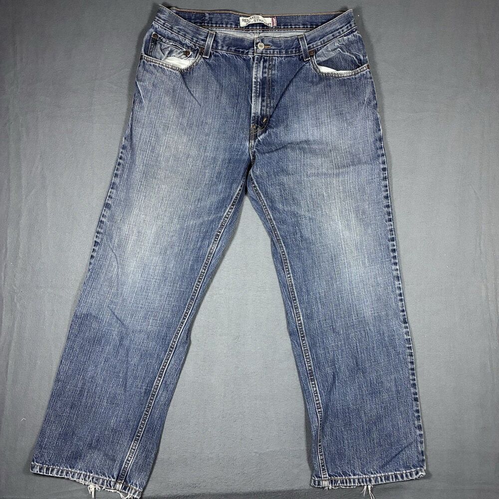 Levi's Men's 559 Dark Denim Jeans 36x30 On Tag Loose Straight Fit Y2K Baggy